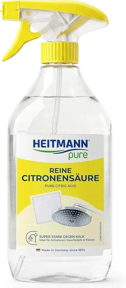 HEITMANN pure Reine Citronensäure (500ml) ab 2,18 € inkl. Prime-Versand