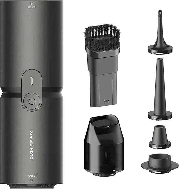 HOTO Autostaubsauger 15000Pa Saugleistung für 38,49 € inkl. Prime-Versand (statt 69,99 €)