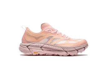 Hoka One One Mafate Speed 4 LITE Sneaker in Rosa, Größen von 42 bis 46