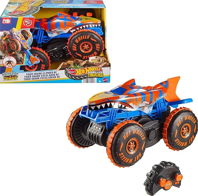 Hot Wheels Monster Trucks Spielzeugfahrzeug mit Fernbedienung JFR39