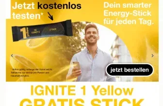 IGNITE Magnesium Energystick kostenlos sichern – Fokus & Energie ohne Crash