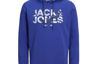 Jack & Jones Herren Hoodie JWHJAMES S12266189-BLU (Gr. M bis 3XL) für 19,99 € inkl. Versand