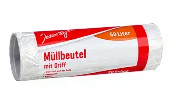 3x Jeden Tag Müllbeutel mit Henkel 50L ab 1,10 € inkl. Versand (Joybuy Plus)