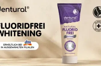 Gratis testen: dentural Zahnpasta Natural flouridfrei Whitening dank Cashback