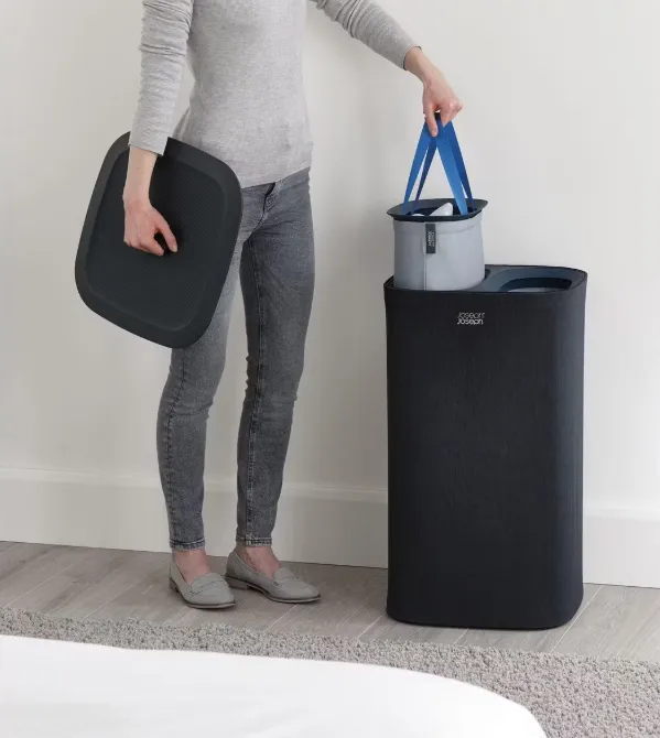 Joseph Joseph Tota Wäschekorb (2 Wäschebereichen 60 Liter)