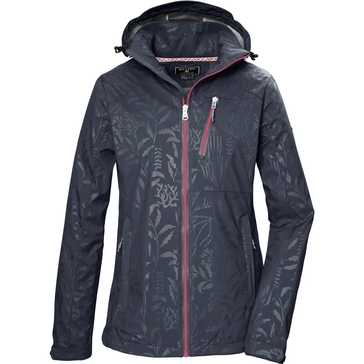 Killtec Damen Funktionsjacke Kos 122 Wmn Sftshll Jckt Flora 4284600-00830 (Gr. 36 bis 46)