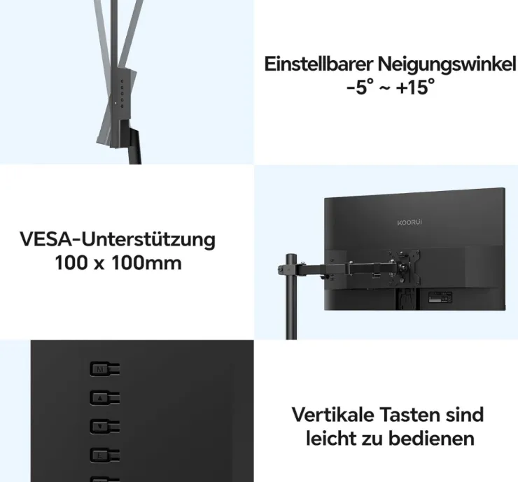 Schnäppchen, Deals Und Rabattcodes Des Tages - Koorui E2411H 60,96 Cm Ips Fhd 120Hz