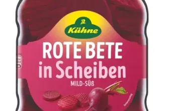 Kühne Rote Bete Scheiben 720ml Glas, Produktrückruf