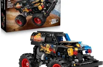 LEGO Technic Monster Jam Grave Digger im Feuer-und-Eis-Design