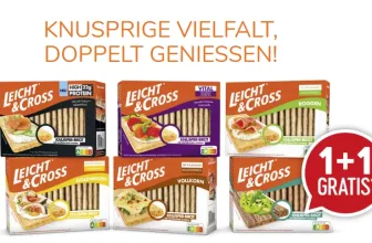 Leicht & Cross gratis testen – 2 Packungen kaufen & Geld für eine zurück