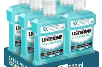 LISTERINE Cool Mint Mild antibakterielle Mundspülung (6x500ml) ab 14,59 € inkl. Prime-Versand (statt 21,00 €)