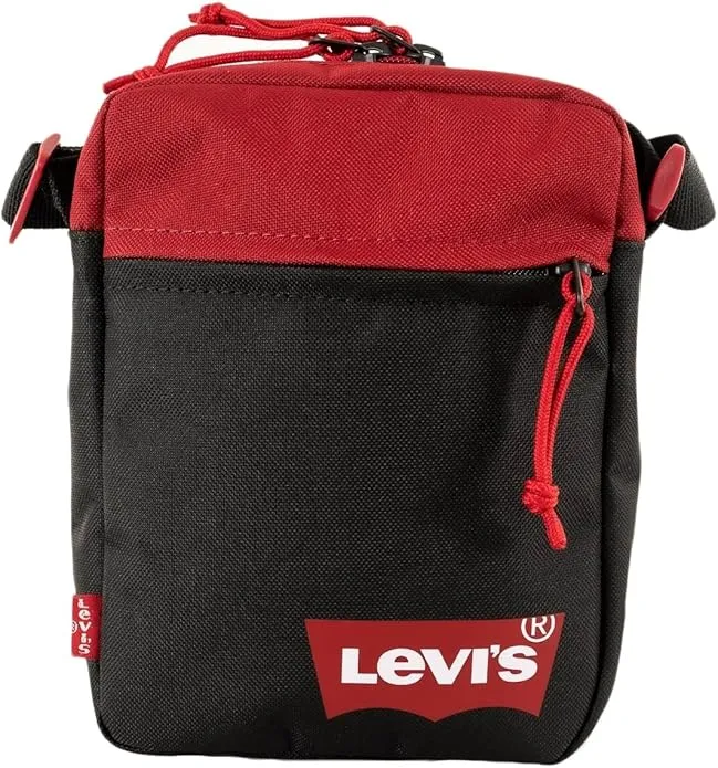 Schnäppchen, Deals und Rabattcodes des Tages: Levi's Mini Crossbody Solid Red Batwing Tasche