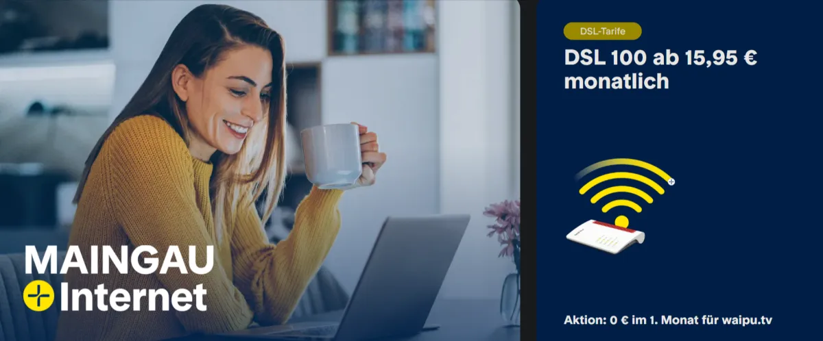 DSL Deal mit Extra-Rabatt: MAINGAU Tarife jetzt deutlich günstiger