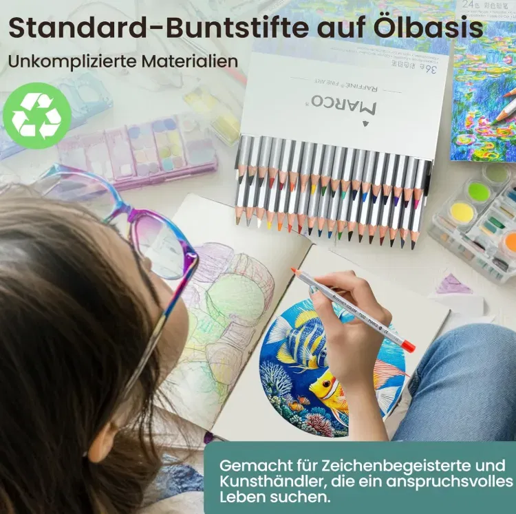 MARCO 7120 Buntstifte Schnäppchen, Deals und Rabattcodes des Tages - Buntstifte