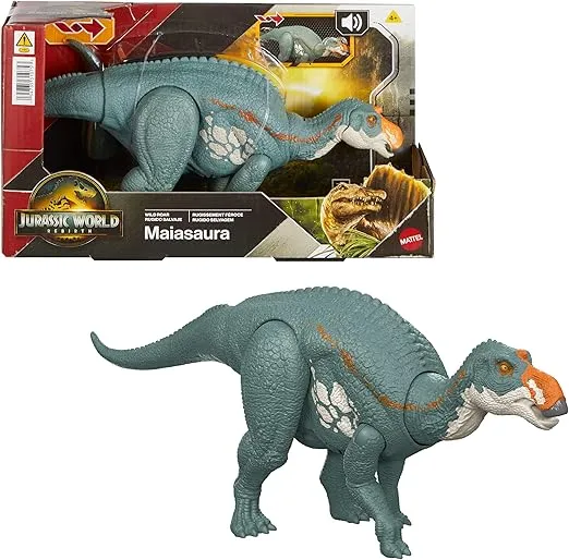 Mattel Jurassic World: Die Wiedergeburt Wild Roar Maiasaura JGC82 für 13,99 € inkl. Prime-Versand