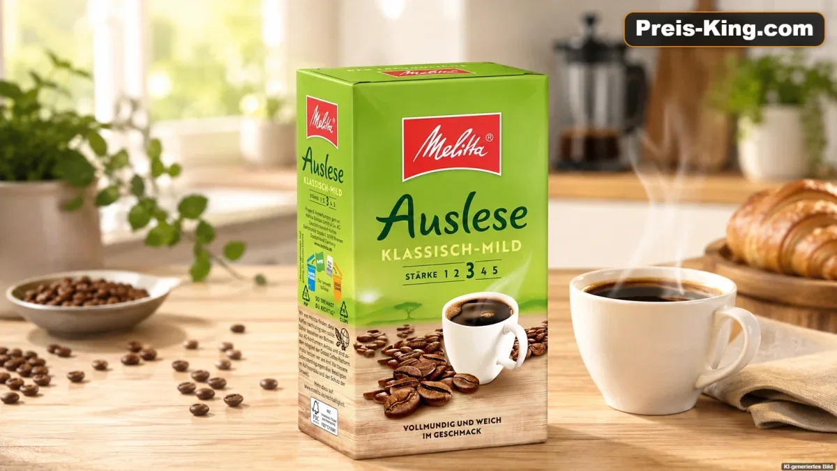 Melitta Auslese Klassisch-Mild Filter-Kaffee 500 g