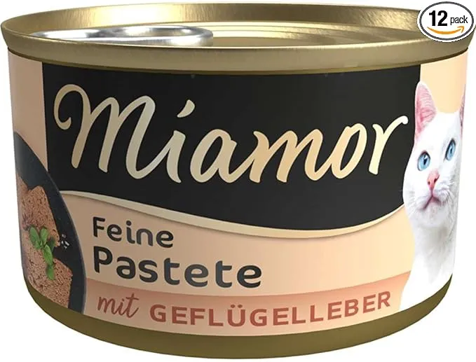 Miamor Pastete Geflügelleber (12x85g)