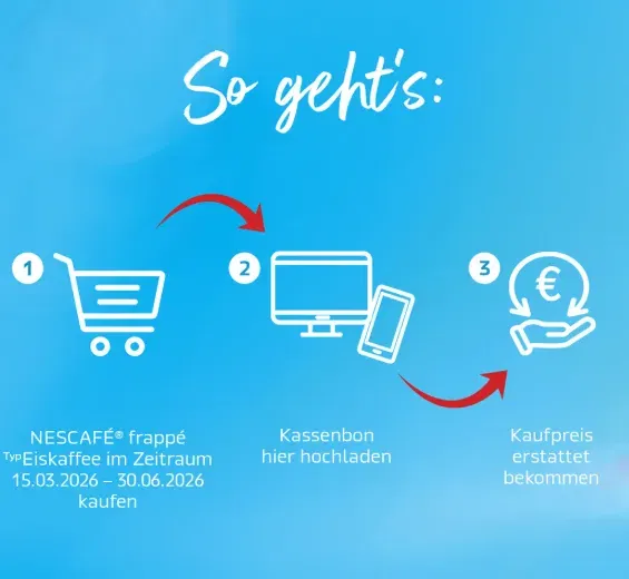 Schnäppchen, Deals Und Rabattcodes Des Tages - Nescafe Frappe Gratis