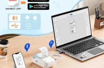 NIIMBOT B1 Etikettendrucker Bluetooth Tragbar