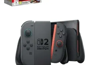 Logitel: Nintendo Switch 2 Black inkl. Mario Kart World (256 GB) + LogiTel Cashback 55€ + Vodafone Smart Entry 30 GB 5G für 29,99 € / Monat + 1,00 € einmalig