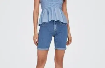 ONLY Female Jeans-Shorts ONLRAIN in Blau