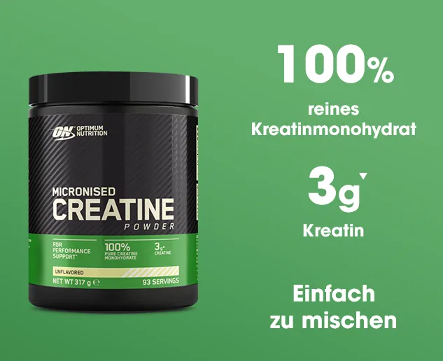 Optimum Nutrition Mikronisiertes Kreatin Pulver Geschmacksneutral (634g – 186 Portionen) ab 20,42 € inkl. Prime-Versand (statt 30,00 €)