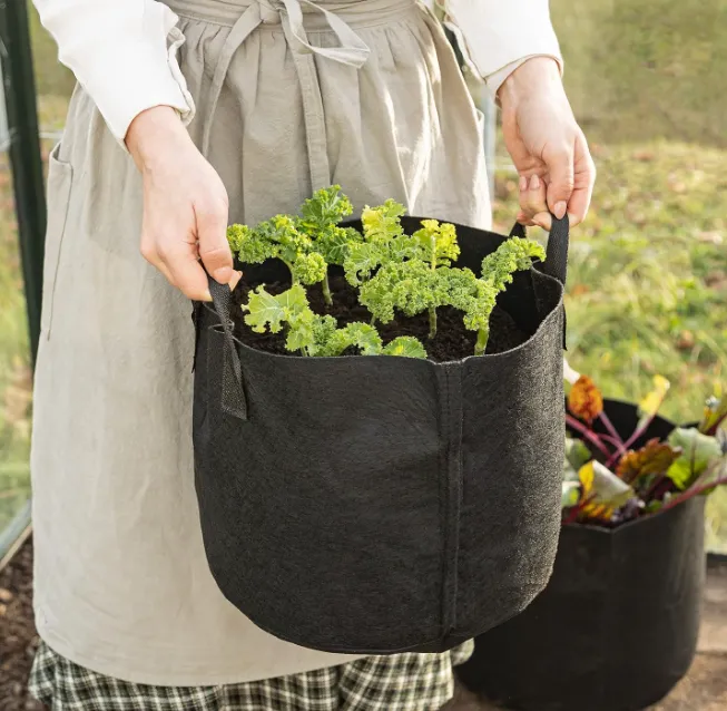 OwnGrown Pflanzsack 20l Set 2x20l Pflanzen Tasche fuer Balkon und Kuebelpflanzen Schnäppchen, Deals und Rabattcodes des Tages - OwnGrown Pflanzsack 20l Set für Balkon und Kübelpflanzen