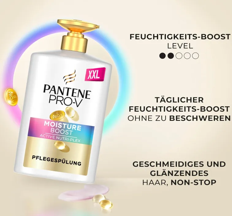 Schnäppchen, Deals und Rabattcodes des Tages: Pantene Pro-V Moisture Boost Pflegespülung 800ml Pumpspender