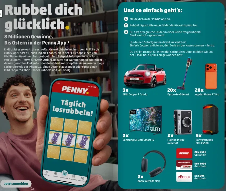 Schnäppchen, Deals Und Rabattcodes Des Tages - Gewinnspiel Bei Penny