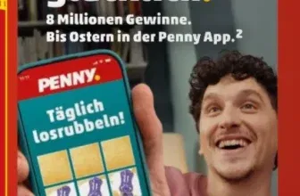 Penny Rubbel dich glücklich Gewinnspiel