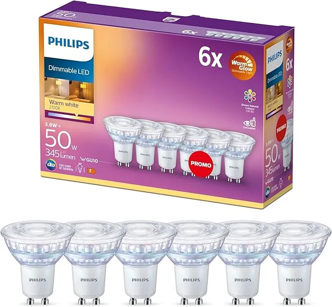 Schnäppchen, Deals und Rabattcodes des Tages - Philips LED Classic GU10 Lampen