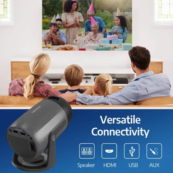 Philips NeoPix 150 Heimprojektor (Full Hd 80 Zoll)