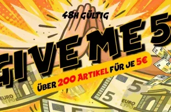 Schnäppchen, Deals und Rabattcodes des Tages - Bild von Picksport Give-me-5-E-Schnaeppchen