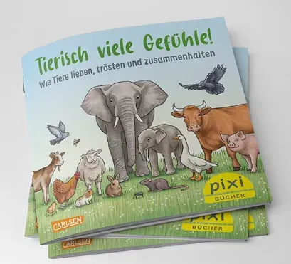 Gratis Pixi Kinderbuch „Tierisch viele Gefühle!“