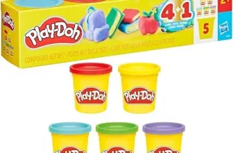 Play-Doh 5er-Pack Schulspaß Set – (Vorschulspielzeug für Kinder ab 2 Jahren)