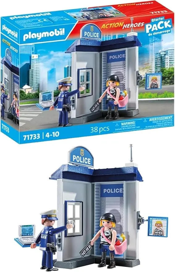Playmobil Action Heroes – Starter Pack Polizei Ermittlungszimmer (71733) für 10,99 € inkl. Prime-Versand