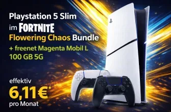 Schnäppchen, Deals und Rabattcodes des Tages - Playstation 5 Slim im Fortnite Flowering Chaos Bundle