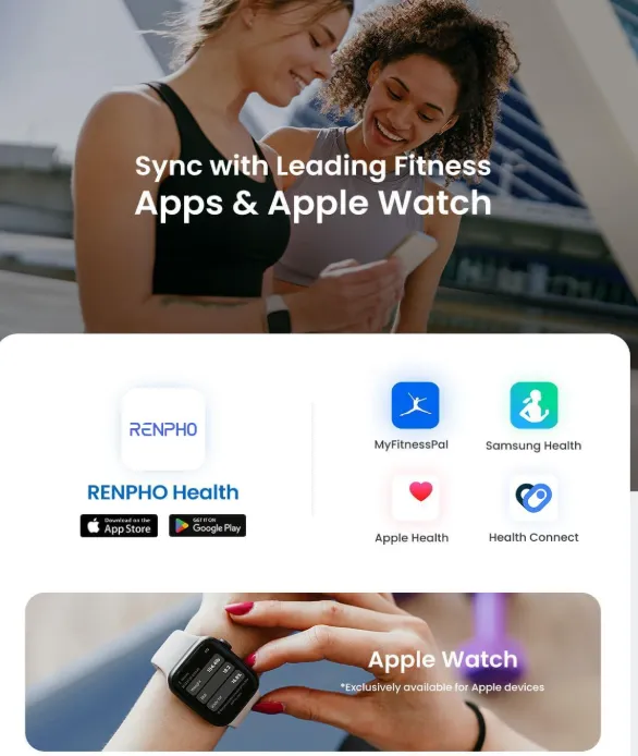 Schnäppchen, Deals und Rabattcodes des Tages - RENPHO Körperfettwaage mit App 180 kg