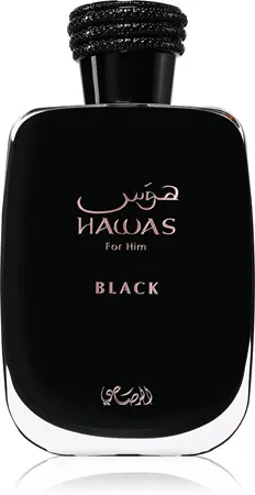 Rasasi Hawas Black Eau De Parfum für Herren für 23,70 € inkl. Versand