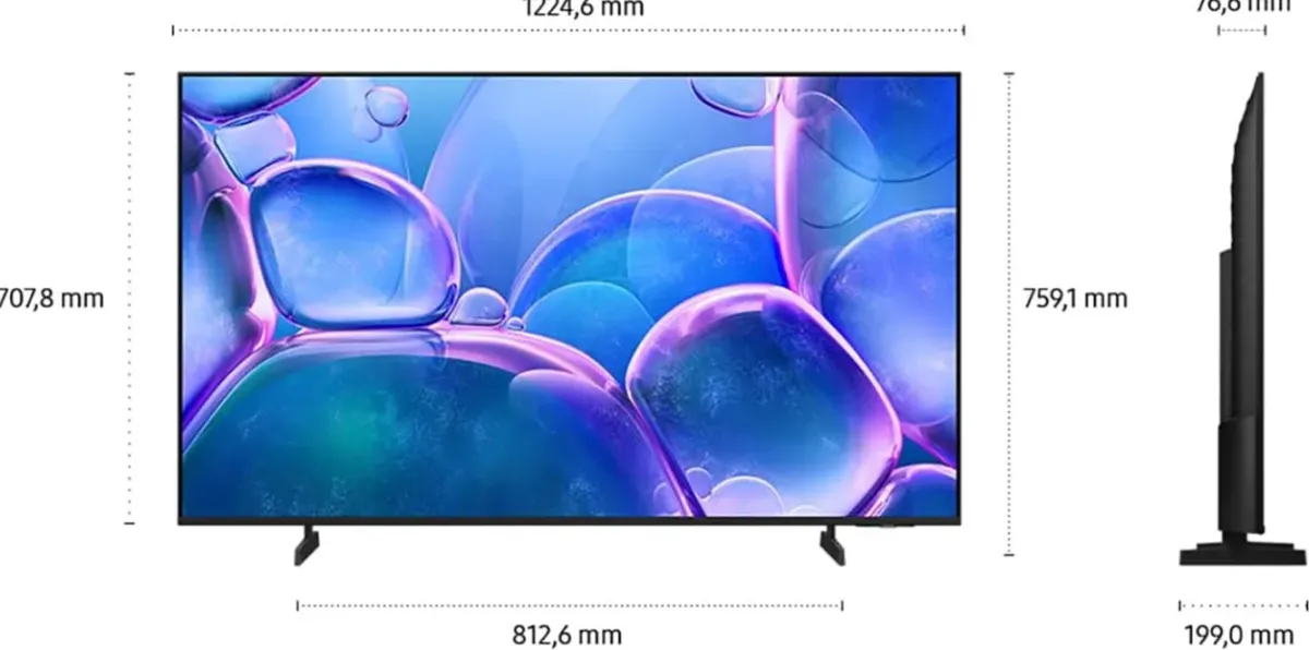 Samsung GU-U7099FU 55 Zoll Crystal UHD 4K LED-Fernseher