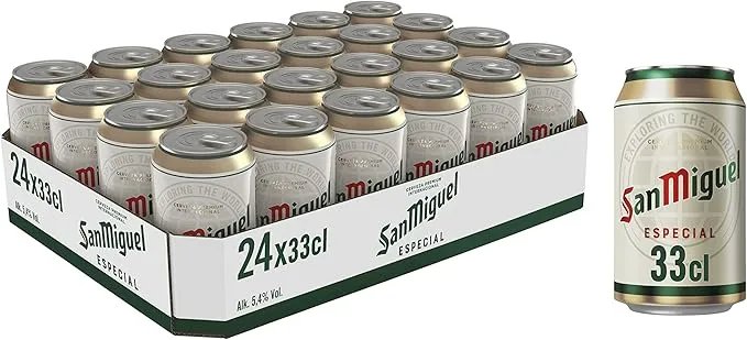 San Miguel Especial Dose DPG Bierpaket (24x330ml)