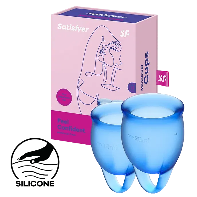 EisDE: Satisfyer Feel Confident – Menstruationstassen 2er Set & 6 Gratisartikel für 0,00 € (MBW 11,95 €)