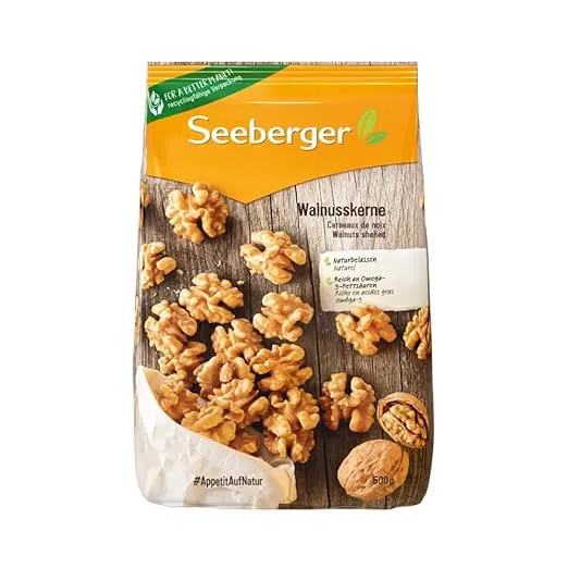 Seeberger Walnusskerne (500g) ab 9,90 € inkl. Prime-Versand