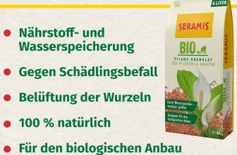 Seramis Bio-Pflanz-Granulat 6L Tongranulat für Pflanzen und Kräuter