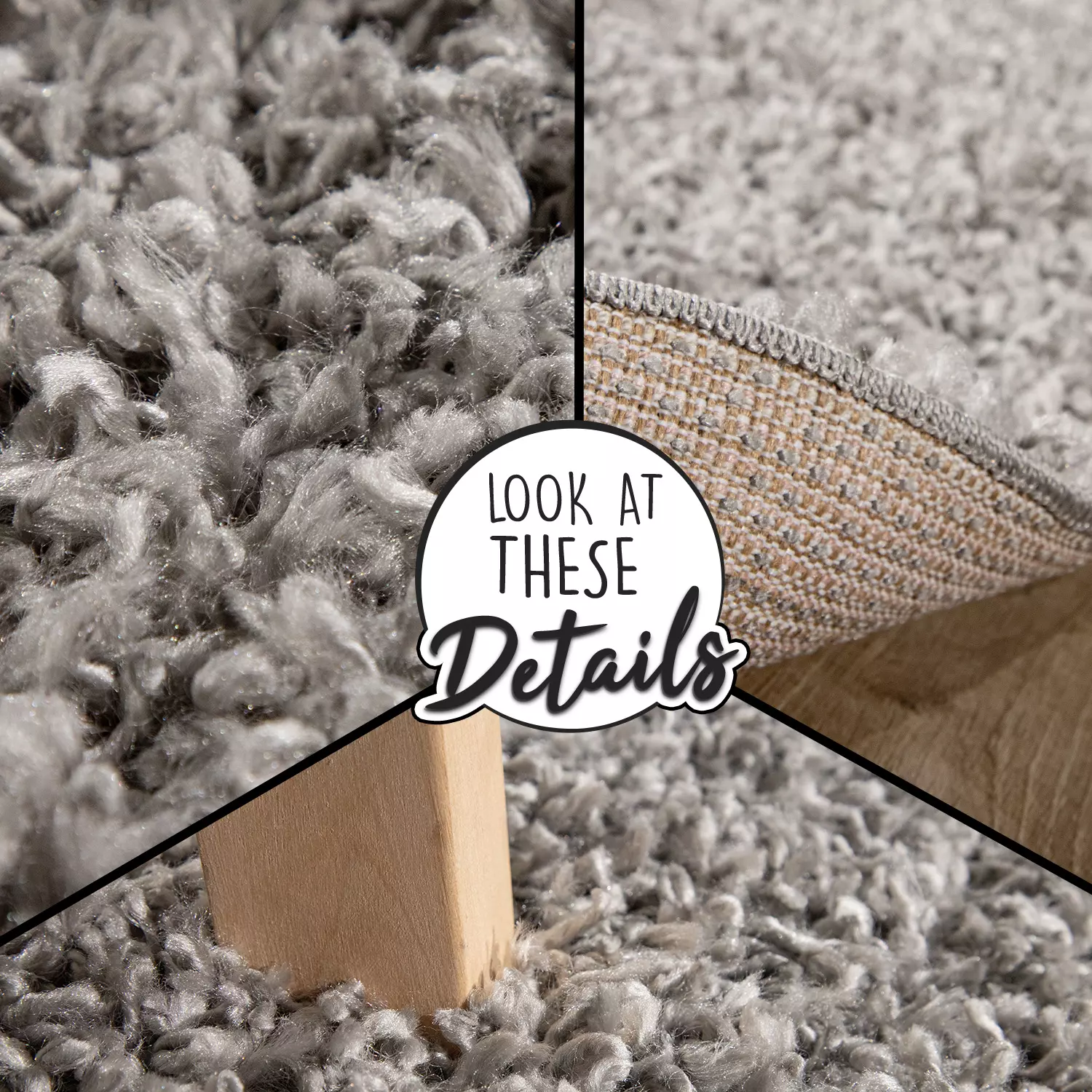 [EXKLUSIV] Shaggy-Teppich Skyline (4 Farben, Gr. 160x220cm + andere Größen) für 27,47 € inkl. Versand (statt 47,36 €)