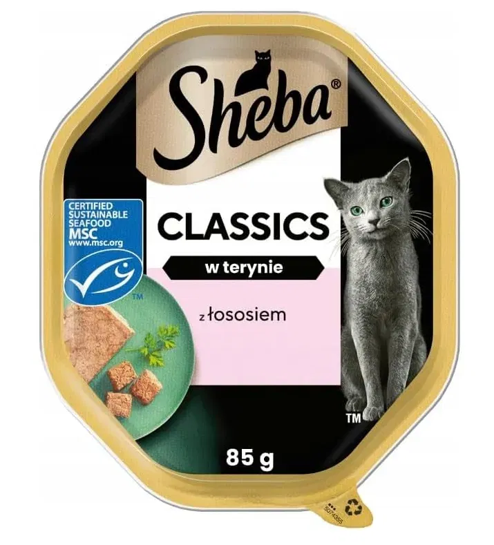 Schnäppchen, Deals und Rabattcodes des Tages - Sheba Pate Classics Katzenfutter mit Lachs 85 g