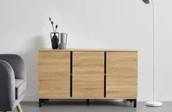 Sideboard Lori Eichefarben MDF, Möbel online bestellen