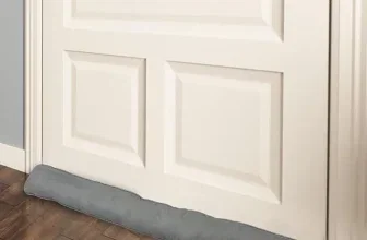 Simply Genius Zugluftstopper in grau, 91,4 cm lang, effektiv gegen Zugluft und Kälte