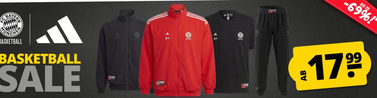 SportSpar Fc Bayern Basketball Sale: bis zu 69% Rabatt