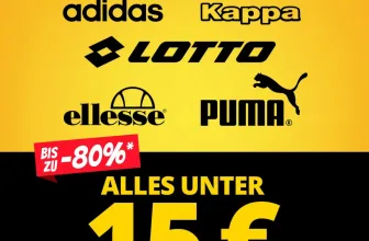 Sportspar Sportmode unter 15 Euro im großen Marken-Sale